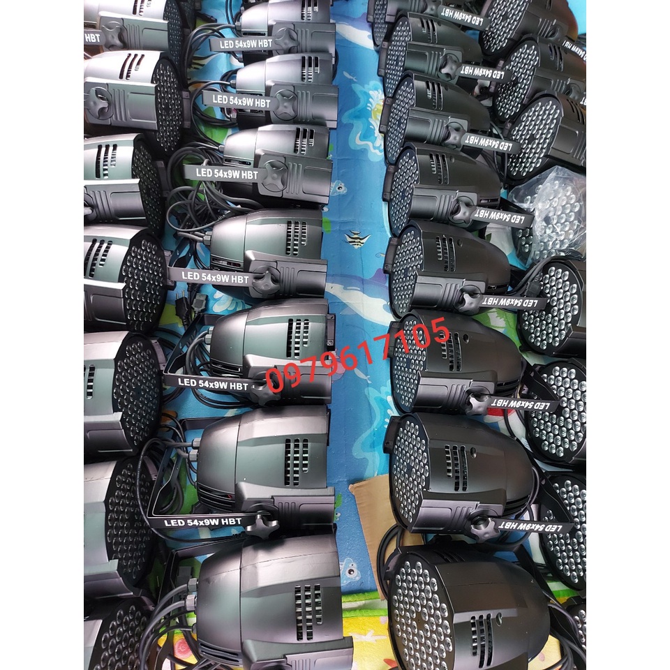 Đèn parled sân khấu 54 bóng x 9w