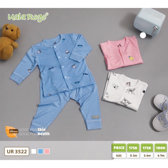 Bộ dài uala petit cài giữa hoạ tiết