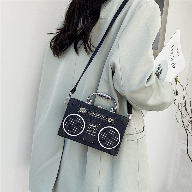 Túi Đeo Chéo Hình Radio Phong Cách Mới Sáng Tạo Ngộ Nghĩnh