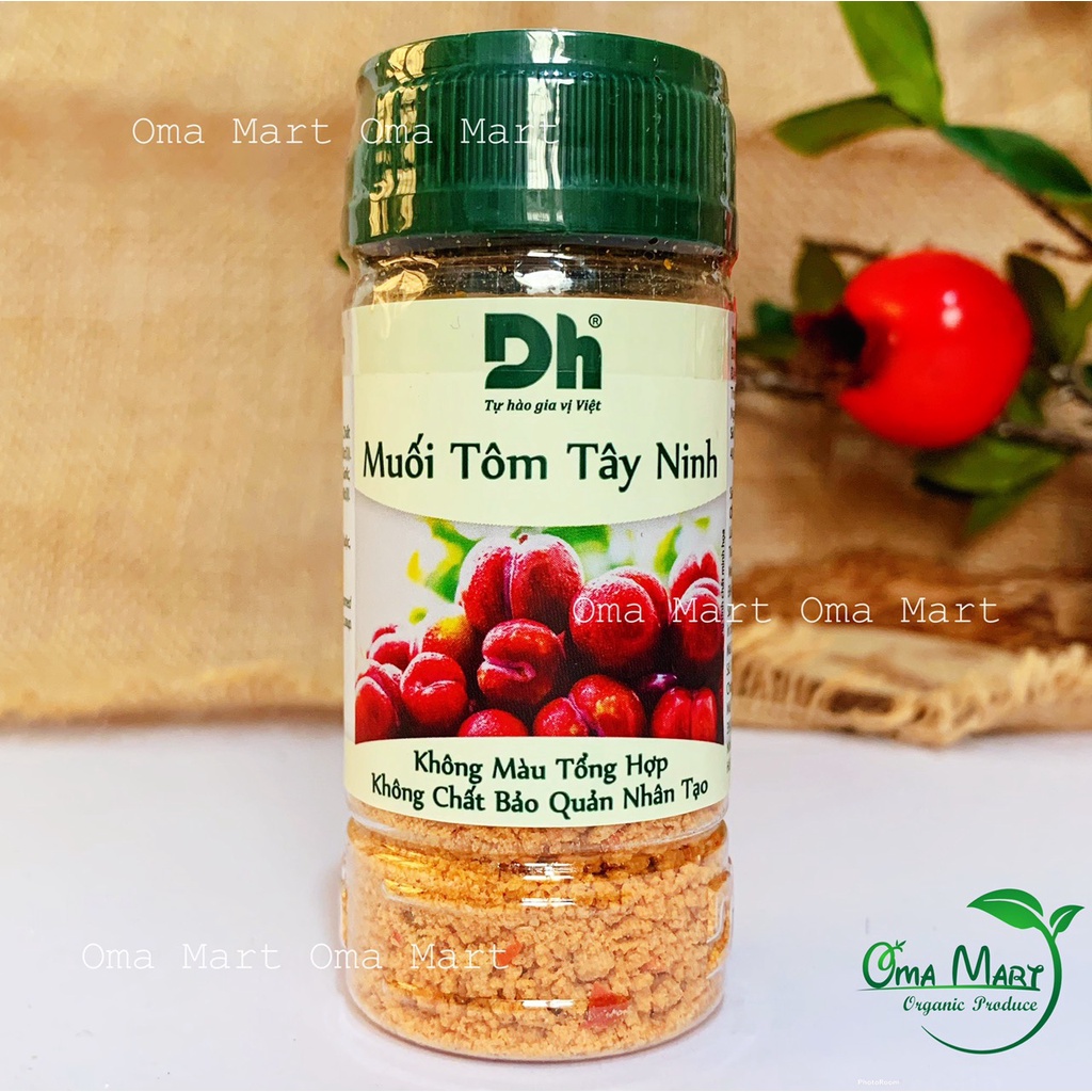 Muối tôm Tây Ninh Dh Foods (60g và 80g)