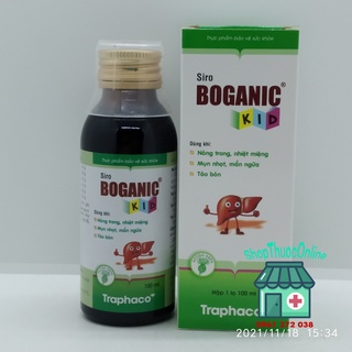 Siro Boganic Kid - Lọ 100ml