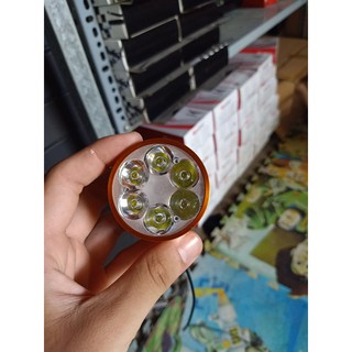Đèn pha 133M 6led ren xoáy