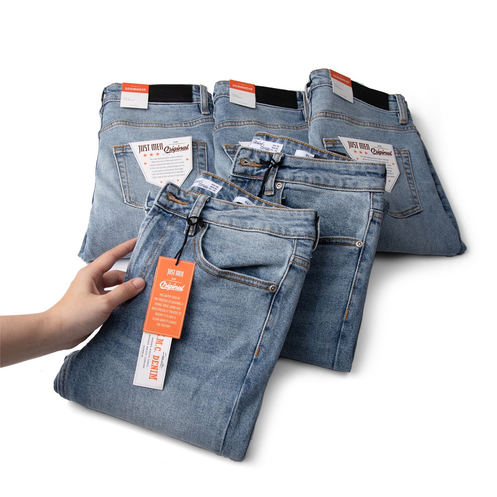 Quần Jeans Dài Trơn Just Men 220091.3