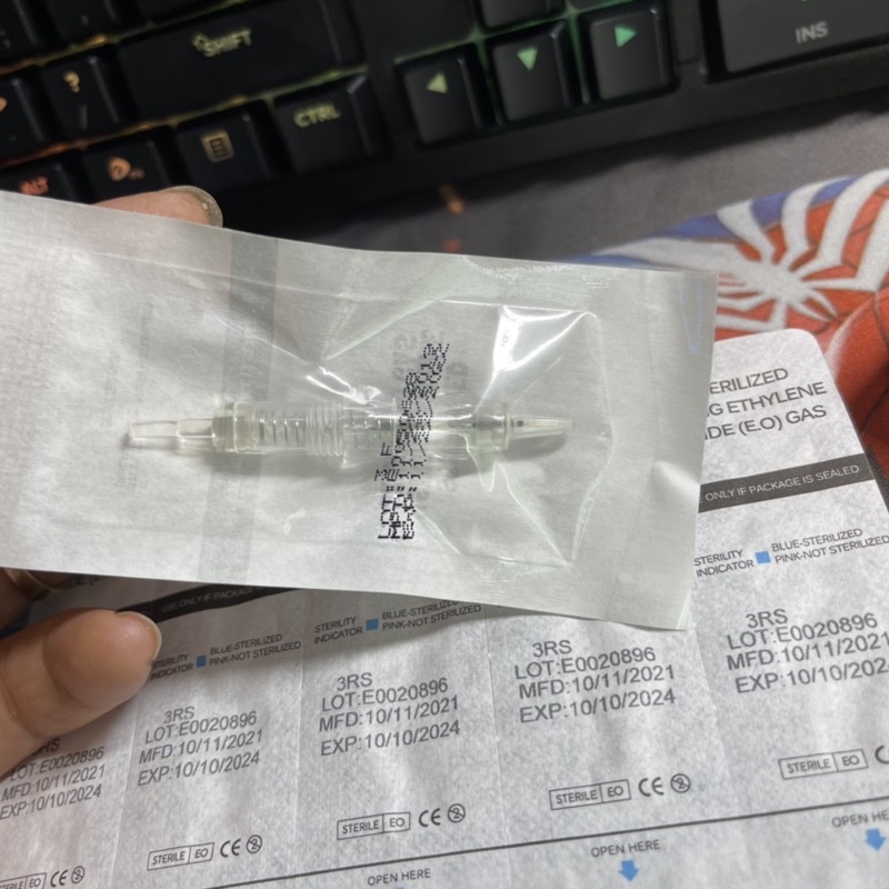 Kim trắng ,Kim Máy KTS BLACk PEARL III, Kim Máy Magic Chuyên Đi Sợi Phun Môi Mí Mắt