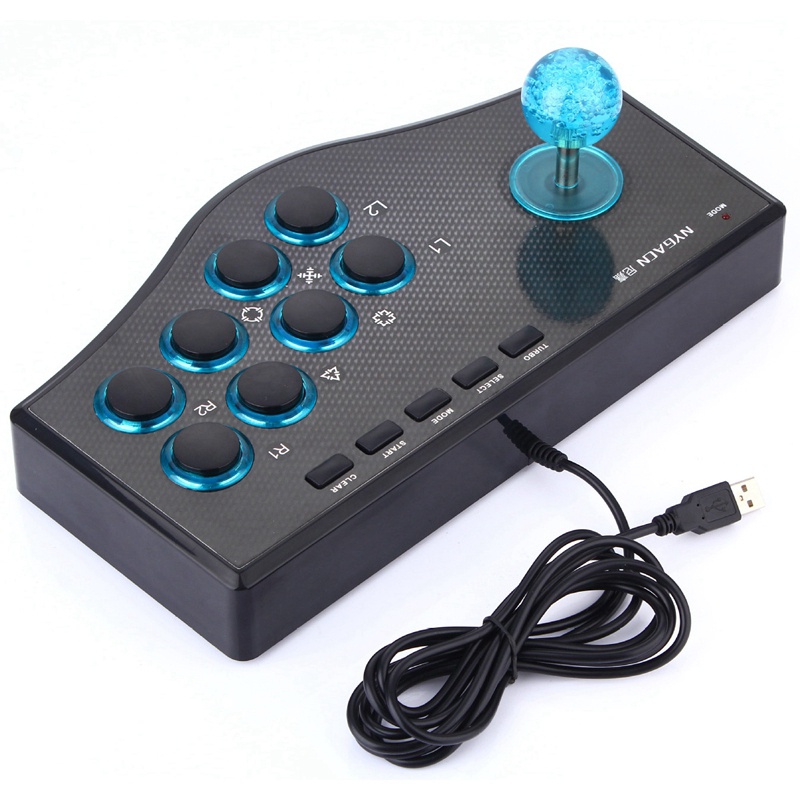 Wired Arcade Joystick for PS3 Computer PC Gamepad Gaming Console