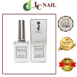 Top lì Jeliva , Sơn nhám móng tay 15ml
