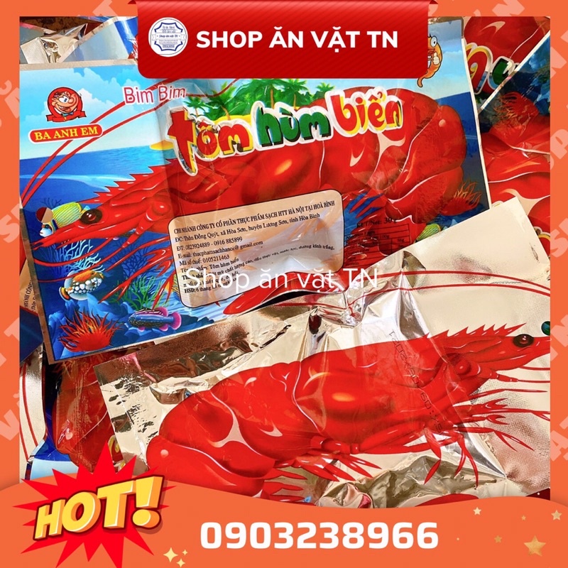 snack tôm hùm biển