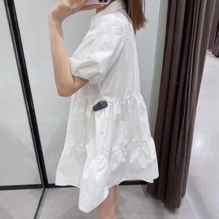 ĐẦM BABYDOLL XOÈ TRẮNG
