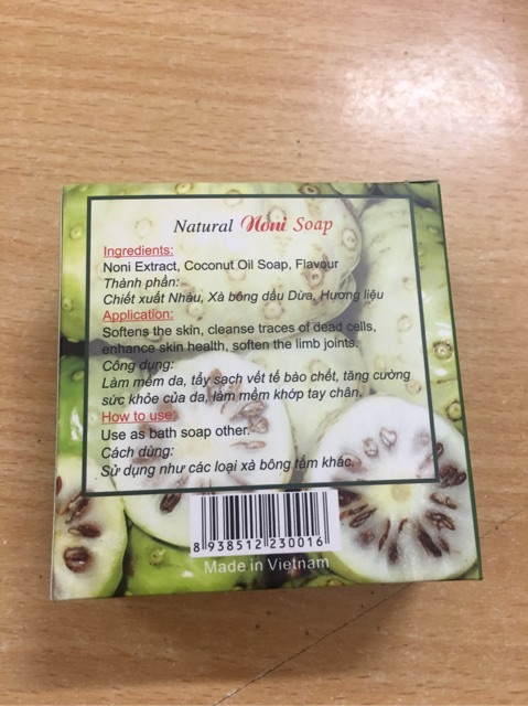 xà bông trái nhàu ( Noni Soap )