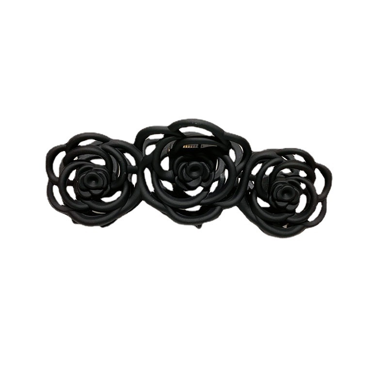 Kẹp Tóc Hình Hoa Hồng Phong Cách Hàn Quốc / Nhật Bản