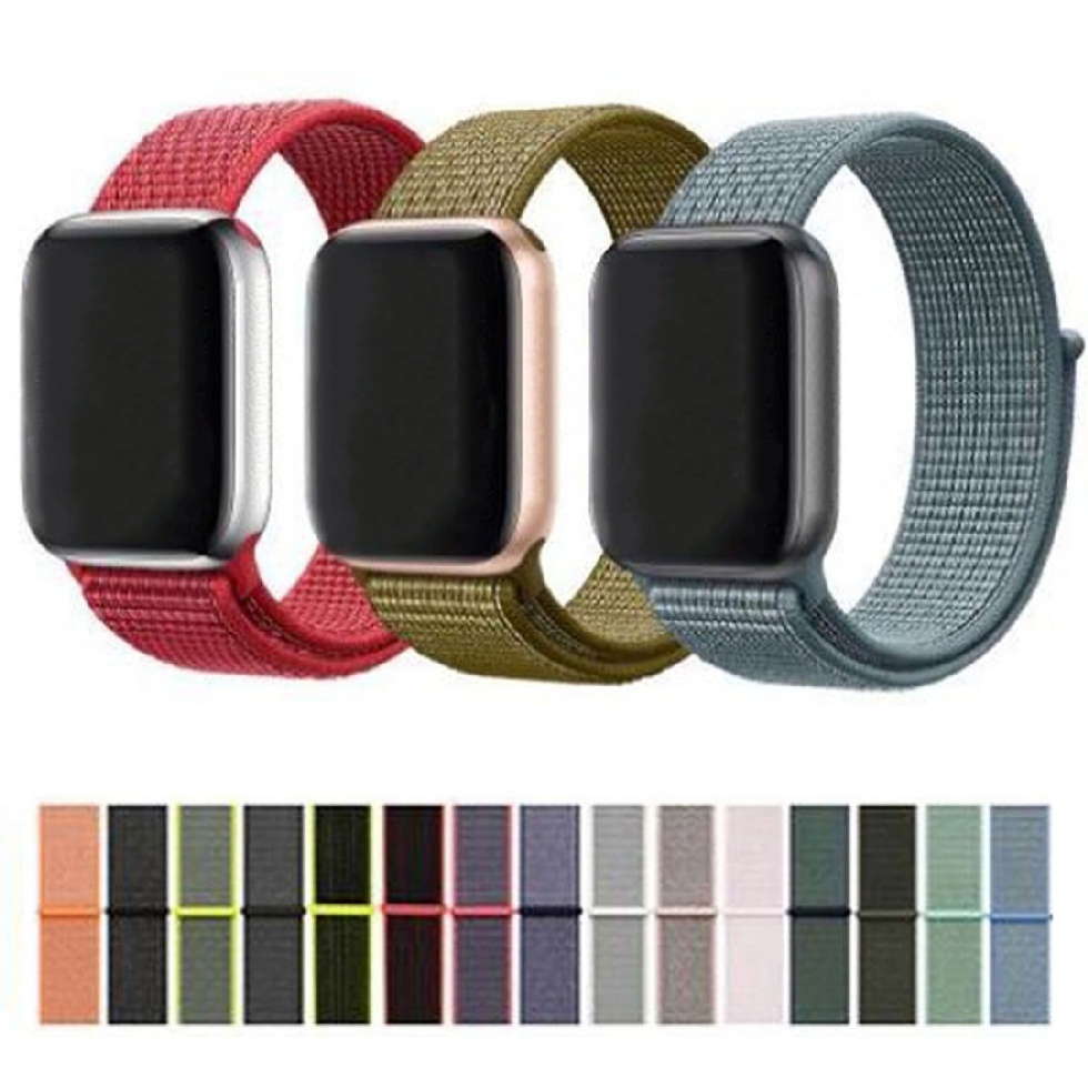 Maimy Sport Loop Woven Nylon Watch Band Strap Bracelet For Apple Watch iWatch Series