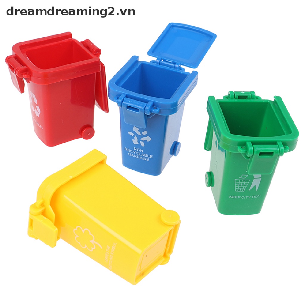 Bộ 4 Hộp Đựng Rác Đồ Chơi Chất Lượng Cao