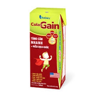 Thùng 48 hộp sữa bột pha sẵn colosgain 110ml