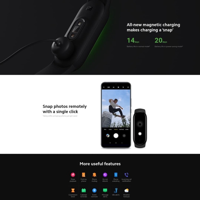 Vòng Đeo Tay Thông Minh Xiaomi MI Band 5-5 - Note 4