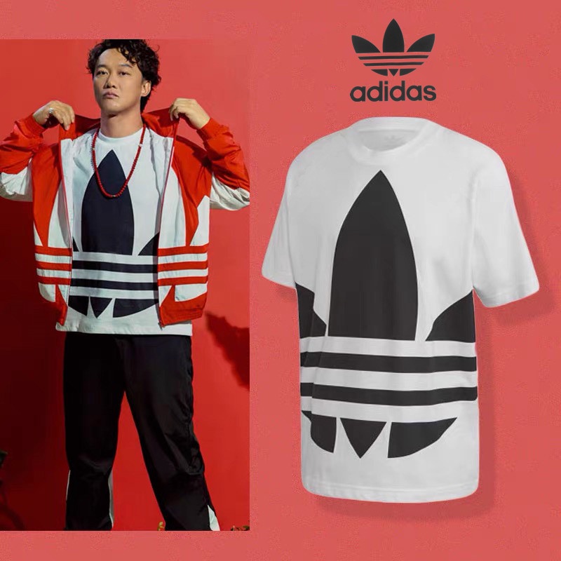 Áo Thun Adidas 100% Chính Hãng Ngắn Tay Dáng Rộng Thoáng Khí Dành Cho Nam