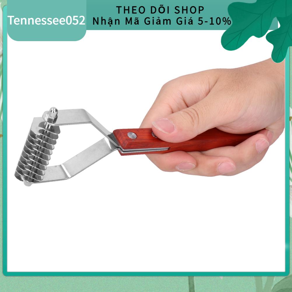 Tennessee052 Lược chải lông thú cưng Y Hình dạng tơ Bàn cho chó mèo Gỗ Xử lý cạo Công cụ