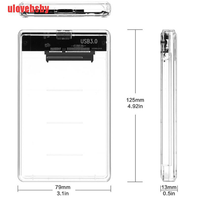 Hộp Đựng Ổ Cứng 2.5in Sata Usb 3.0 Hdd Có Đèn Led | BigBuy360 - bigbuy360.vn