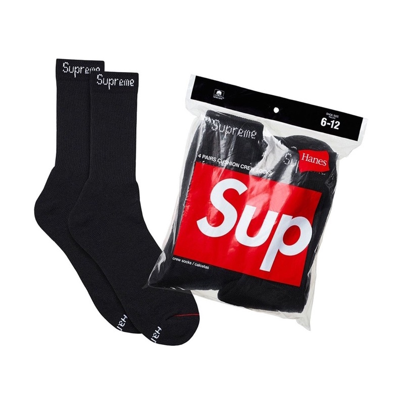 Vớ Supreme x Hanes Sản Phẩm Cao Cấp | Supreme Socks