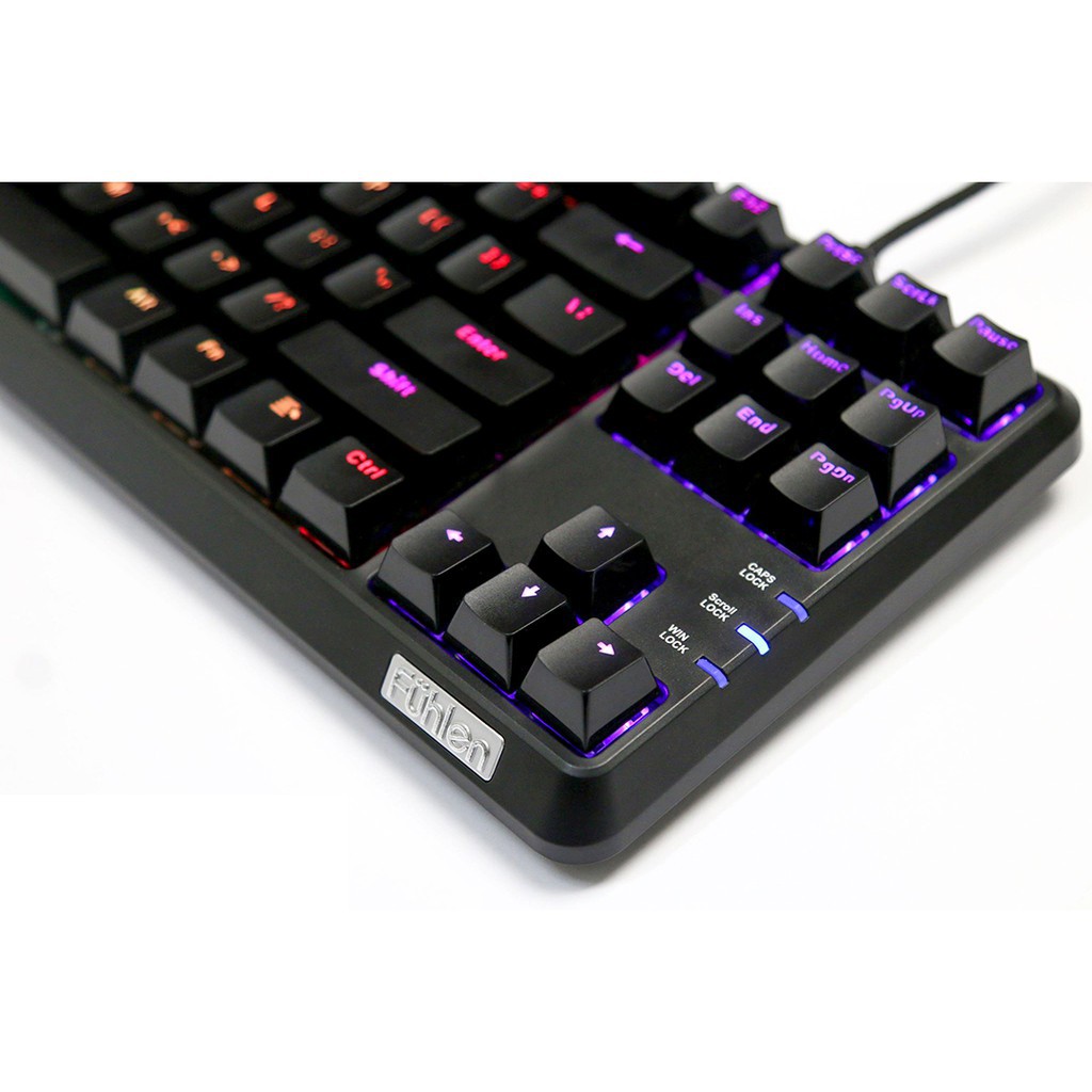 Bàn phím cơ Fuhlen M87s RGB ♥️Freeship♥️ Phím cơ Fuhlen M87s giá rẻ Led RGB