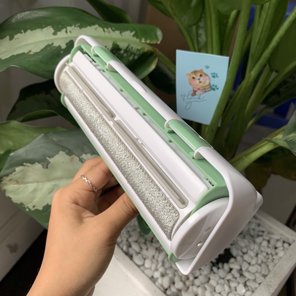 Cây Lăn Lông Tĩnh Điện - Hút Sạch Lông Chó Mèo.