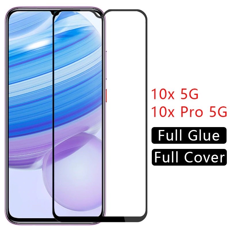 Kính cường lực full màn Xaomi Redmi 10X tặng miếng lau kính