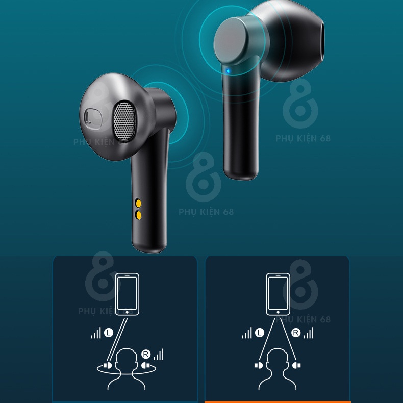 Tai nghe Bluetooth không dây LB 8 Pro TWS 5.0 True Wireless cảm ứng chống nước pin trâu giá rẻ cho Android iOS
