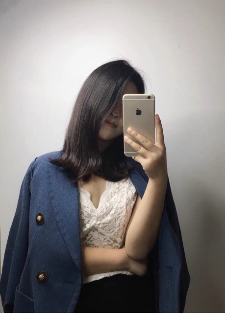 ÁO REN ZARA CỔ V