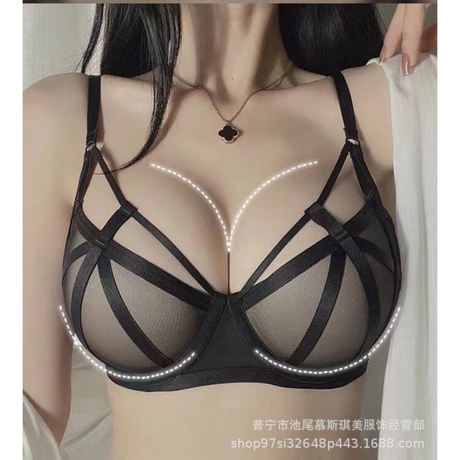 Áo Lót Nâng Ngực Siêu Sexy-Áo Ngực Gợi Cảm Mẫu Mới Đan Dây AL64.