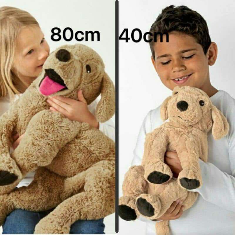 Gấu bông voi xám ikeA 60cm