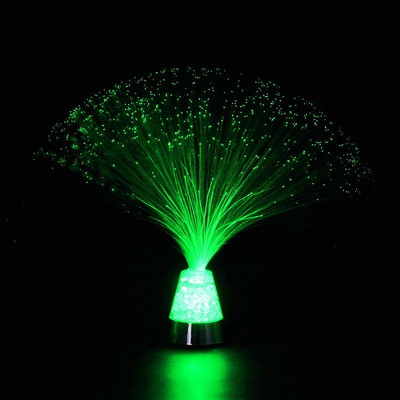 Đèn led sợi quang thay đổi màu sắc sử dụng pin