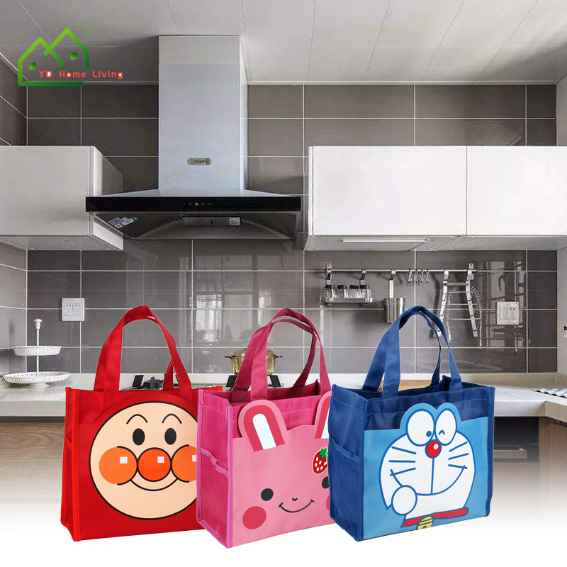 Túi đựng đồ ăn trưa chống thấm nước họa tiết đáng yêu tiện lợi