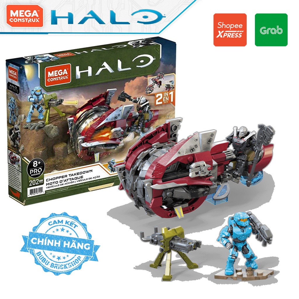 Mega Construx Halo - Chopper Takedown - Bộ xếp hình Mega Construx