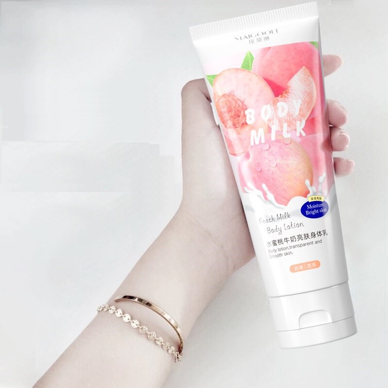 [NEW] ✨BODY LOTION SỮA ĐÀO DẠNG TUÝP DƯỠNG ẨM CẤP VITAMIN SIÊU THƠM✨