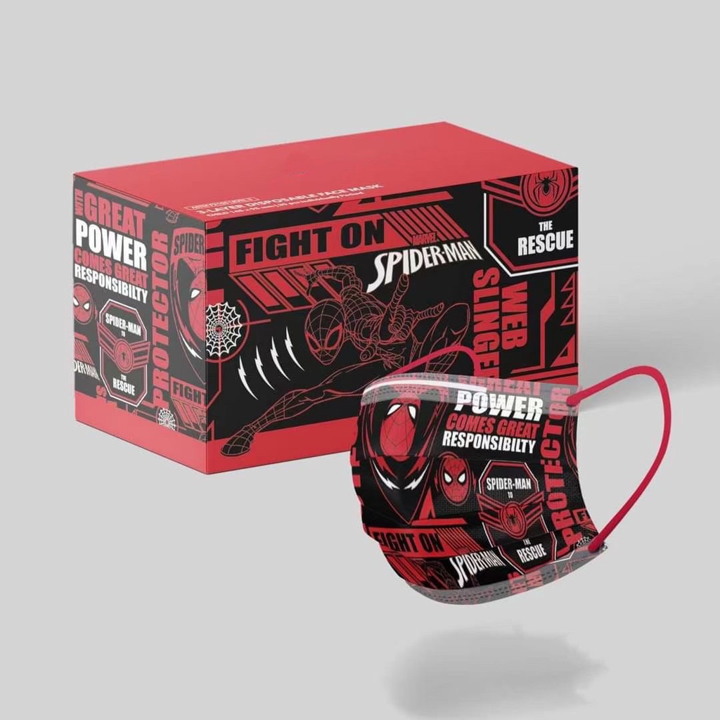 10 / 50 Khẩu Trang 16 Lớp Họa Tiết Hoạt Hình 000 Dành Cho Người Lớn / Trẻ Em