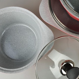 NỒI ĐÚC VÂN ĐÁ ĐÁY TỪ CERAMIC GREENCOOK - SIZE 20-24