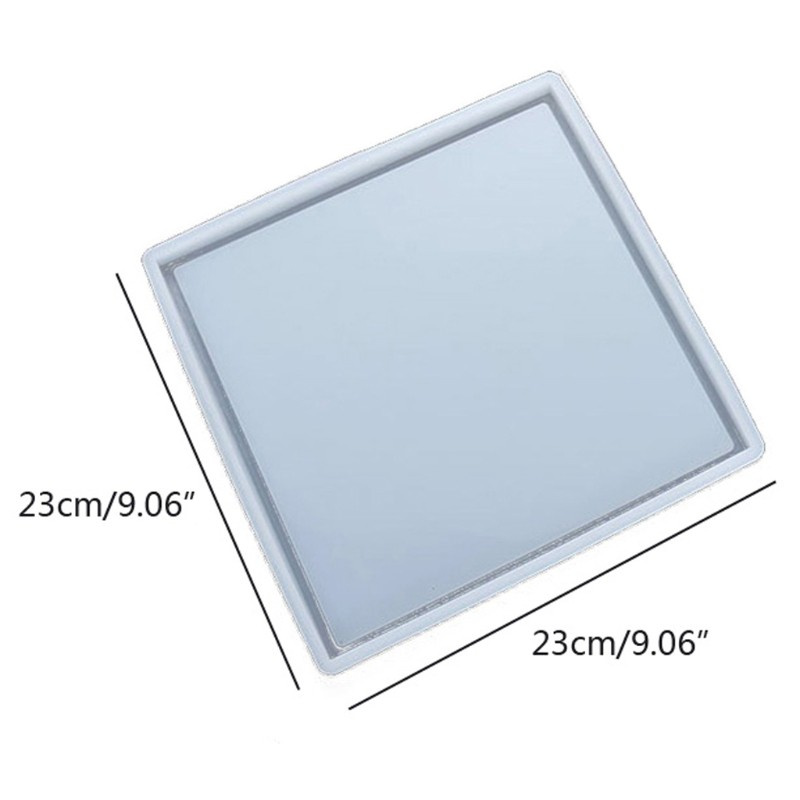 Khuôn Silicone Làm Khay Nhựa Epoxy Resin Diy