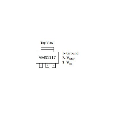 ✅[10 con] IC ổn áp AMS1117 SOT23 nguồn ổn áp cho học tập