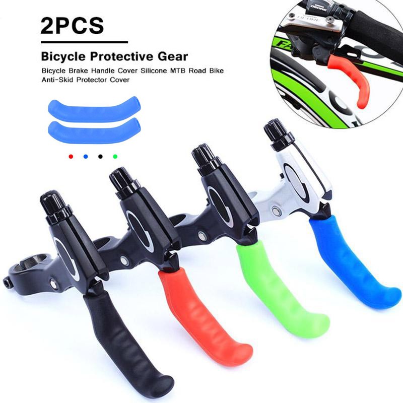 1 Cặp Bọc Tay Cầm Xe Đạp Bằng Silicone Chống Trượt