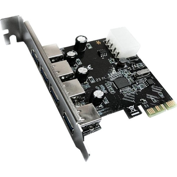 Card máy tính chuyển PCI Express sang 2 cổng / 4 cổng USB 3.0