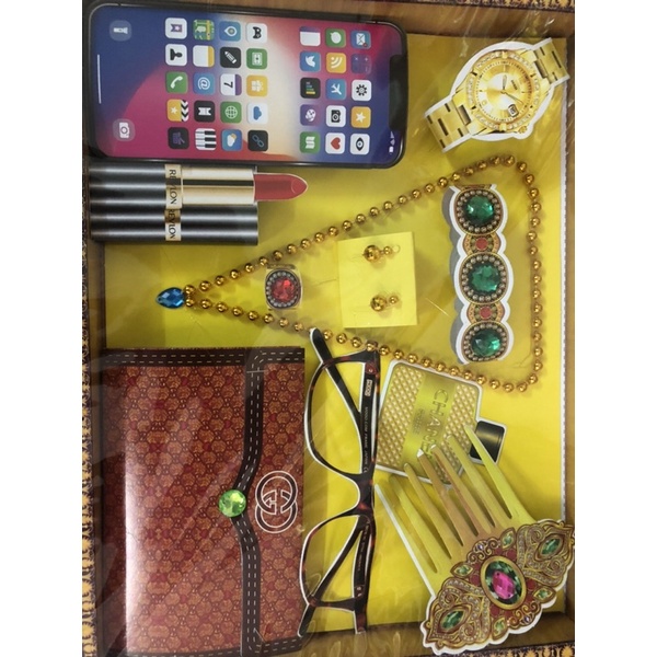 Trang Sức Nữ giấy vàng mã loại Đẹp.