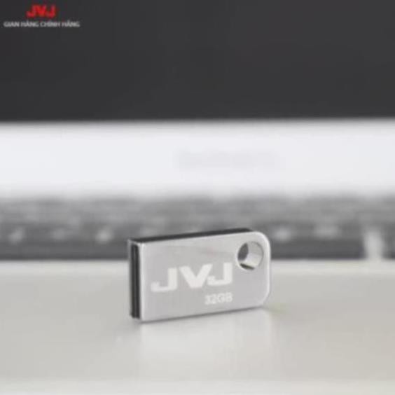 USB 32G/64GB/16GB/8GB/4GB JVJ FLASH S2 siêu nhỏ gọn vỏ kim loại - USB chống nước 2.0 tốc độ upto 100MB/s BH 2 Năm