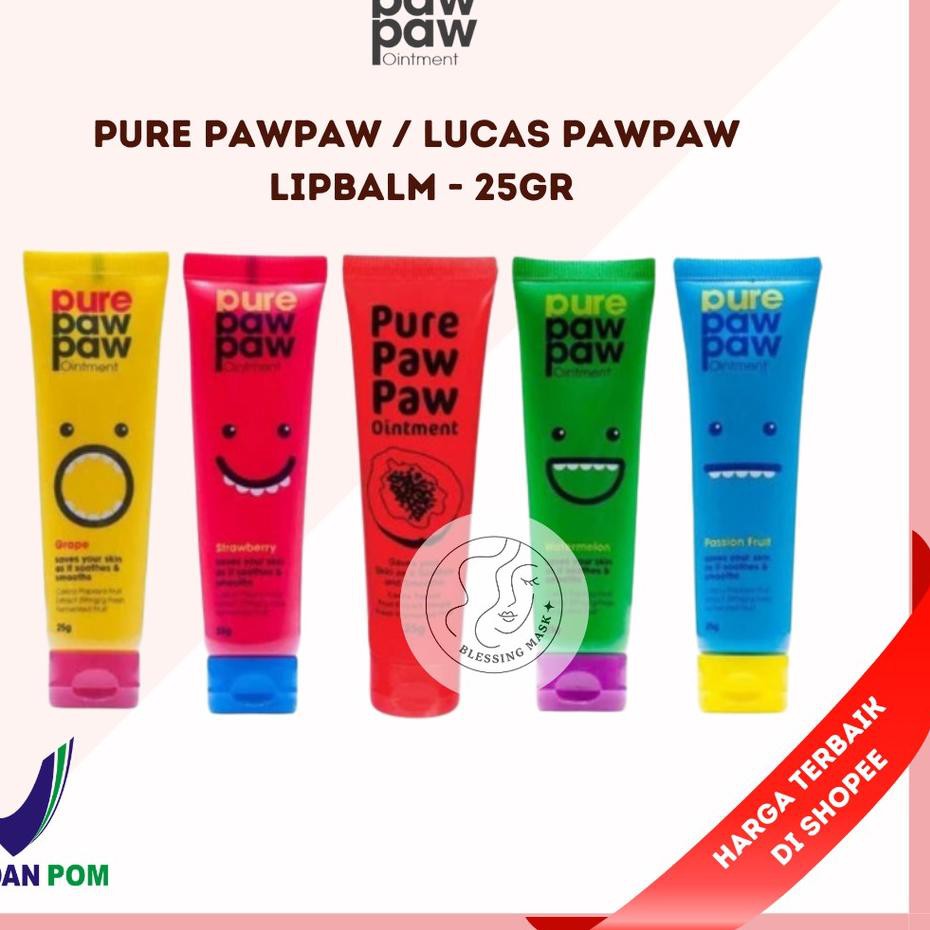 ✤(Hàng Mới Về) Kem Dưỡng Da Chân Jb7., Okay / LUCAS PAWPAW LIPBALM - 25gr Chất Lượng Cao