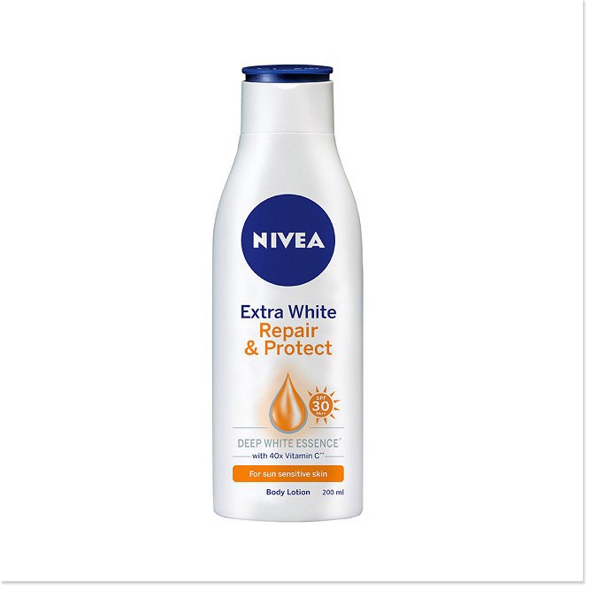 [Mã giảm mỹ phẩm chính hãng] Sữa Dưỡng Thể Nivea Làm Sáng Da Extra White Firming Body Lotion 200ml