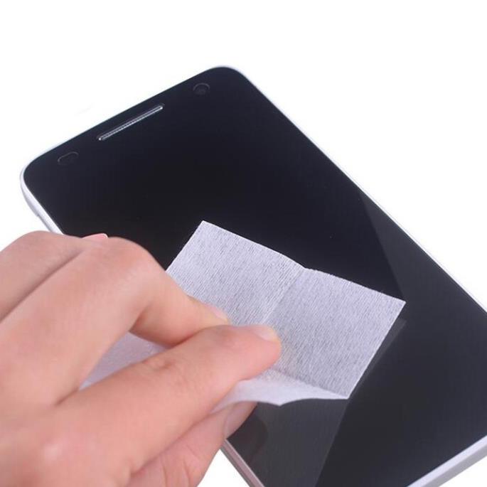 Giấy lau màn hình điện thoại 1-2 siêu sạch tương thích các dòng điện thoại iphone,android