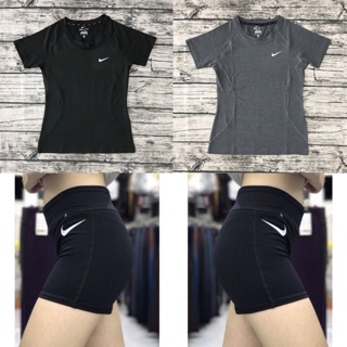 Bộ đồ tập gym nữ (quần đùi + áo )