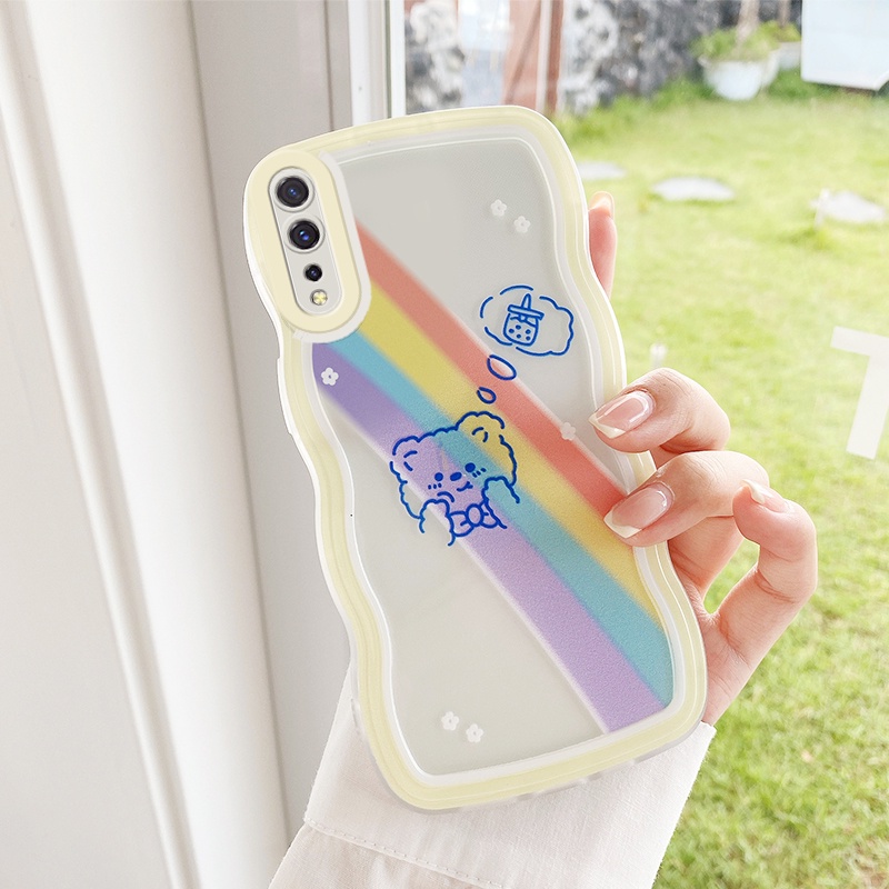 ốp lưng Vivo S1 ốp lưng Vivo iqooneo 855 ốp lưng Vivo V23 5G Ốp Điện Thoại Dẻo Trong Suốt Họa Tiết Hoạt Hình Dễ Thương Cho Vivo V23 Y72 5G Y12 Y15 Y17 U10 5G