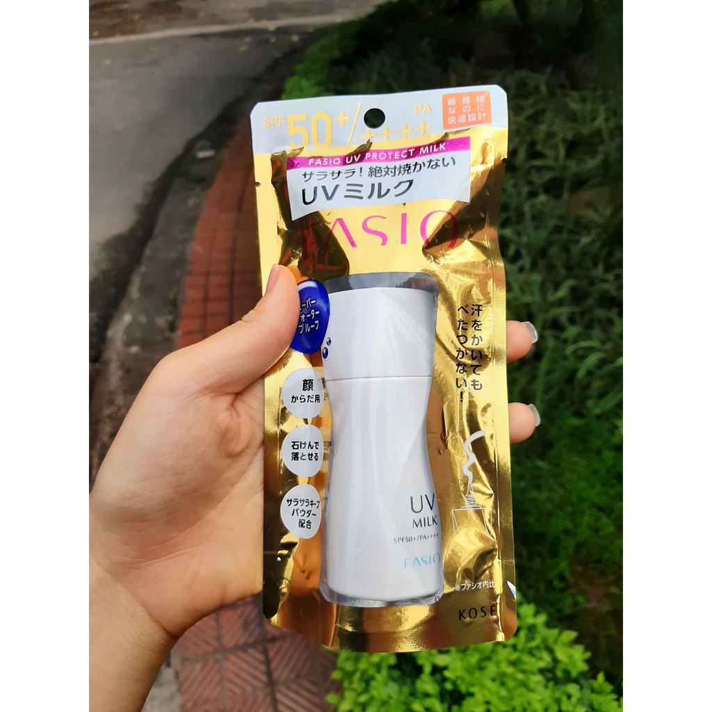 Chống nắng dạng sữa KOSE Fasio UV Protect Milk N