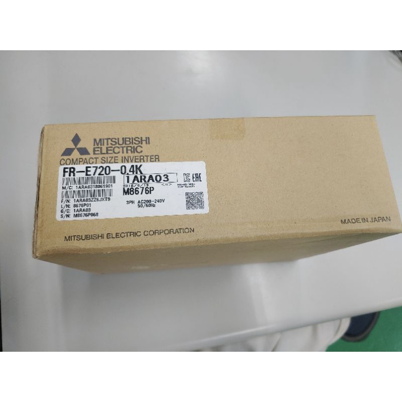 Biến tấn mitsubishi FR-E720-0.4kW Điện áp: 220V mới 100% full hộp