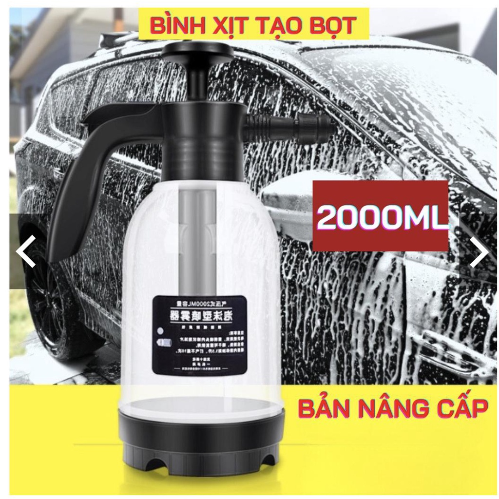 Bình Xịt Tạo Bọt Tuyết Rửa Xe Ô Tô , Xe Máy Bình Tưới Cây Cầm Tay Tiện Dụng