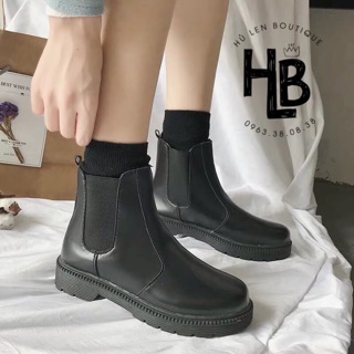 ORDER GIÀY BOOTS ĐEN QUẢNG CHÂU (KÈM HÌNH THẬT)